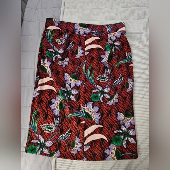 Eloquii Floral Patterned Pencil Skirt NWT Size 16 - Picture 8 of 10